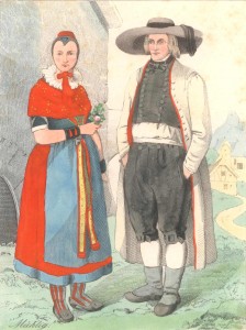 Nenndorfer Tracht um 1790