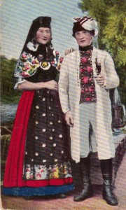 Nenndorfer Tracht um 1870